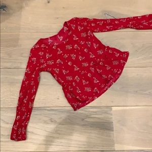Long sleeve girls shirt size 8